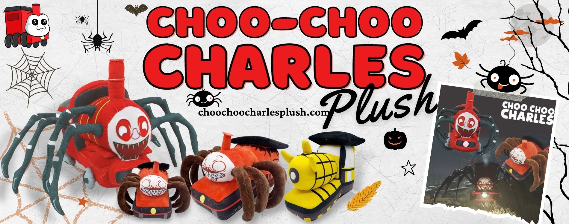 Home 1 - Choo Choo Charles Plush choo choo charles plush banner